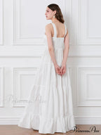 Decorated Blossom Gathered Tiered Slip Floral Dress