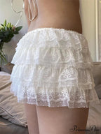 Delicate Blossom Frilled Narrow Brief