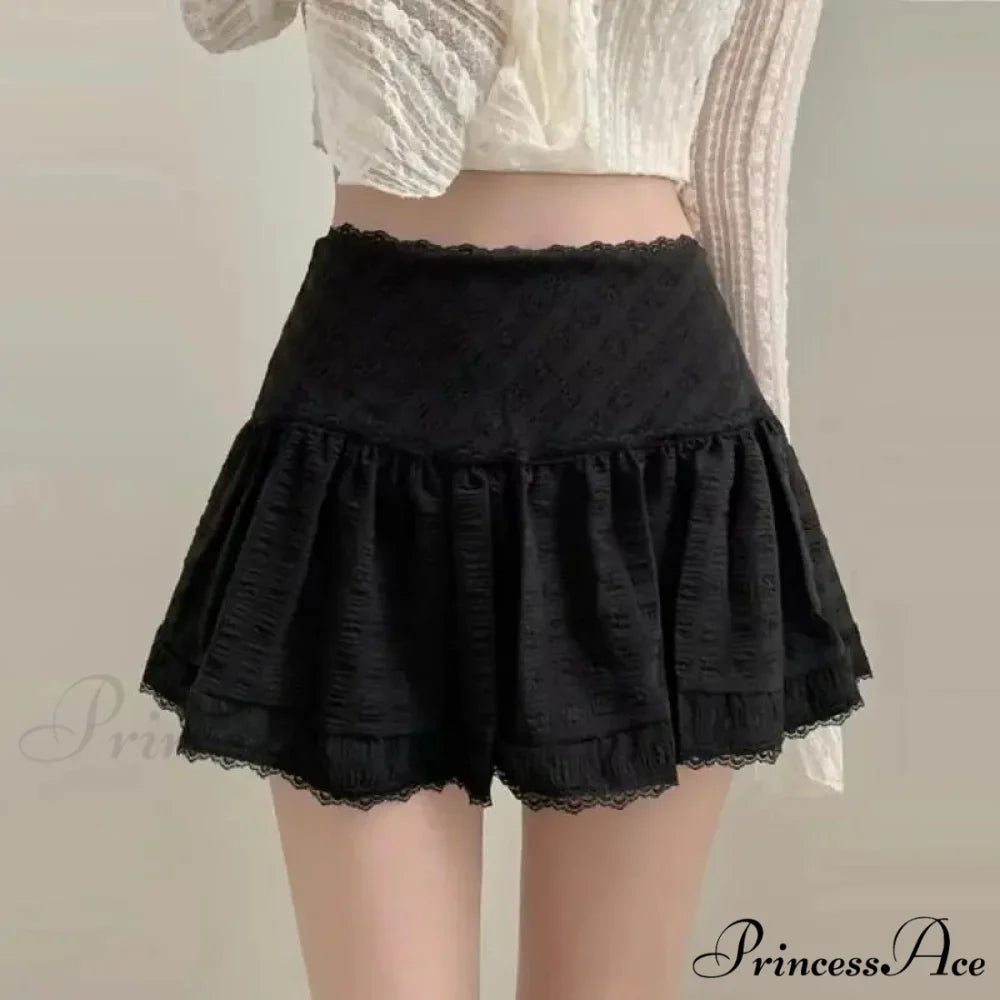 Delicate Sugary Cake Waist Skirt