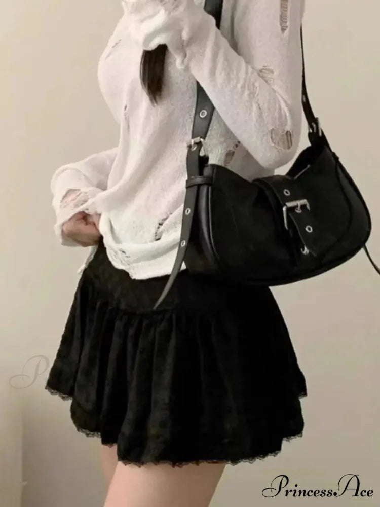 Delicate Sugary Cake Waist Skirt