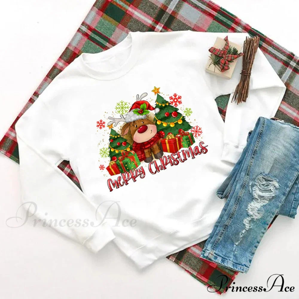 Delicious Hot Cocoa Chocolates Cake Printed Christmas Hoodie