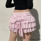 Delightful Lower-Waist Rose A-Line Skirt