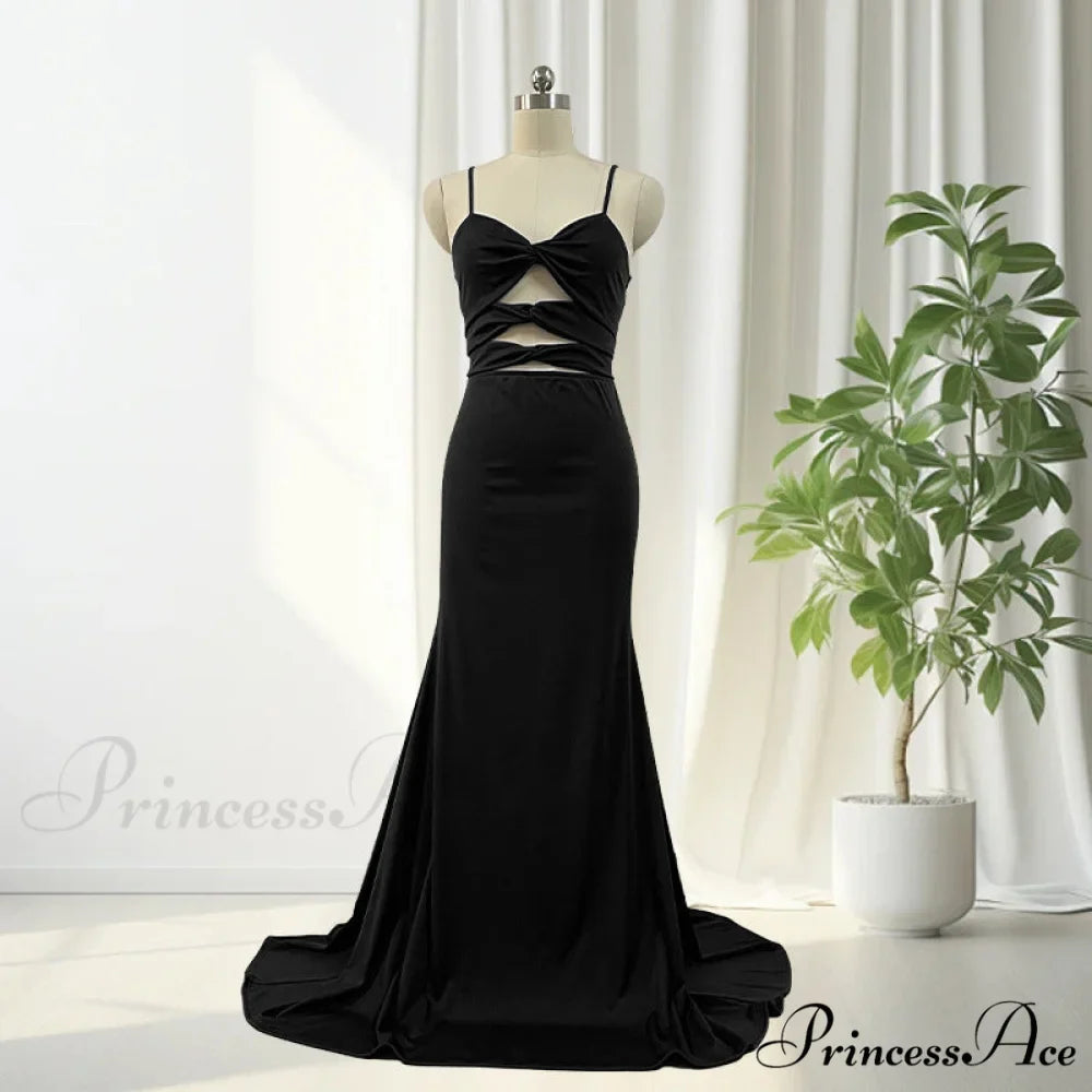 Delta Formal Stylish Cutout Glitter Dress