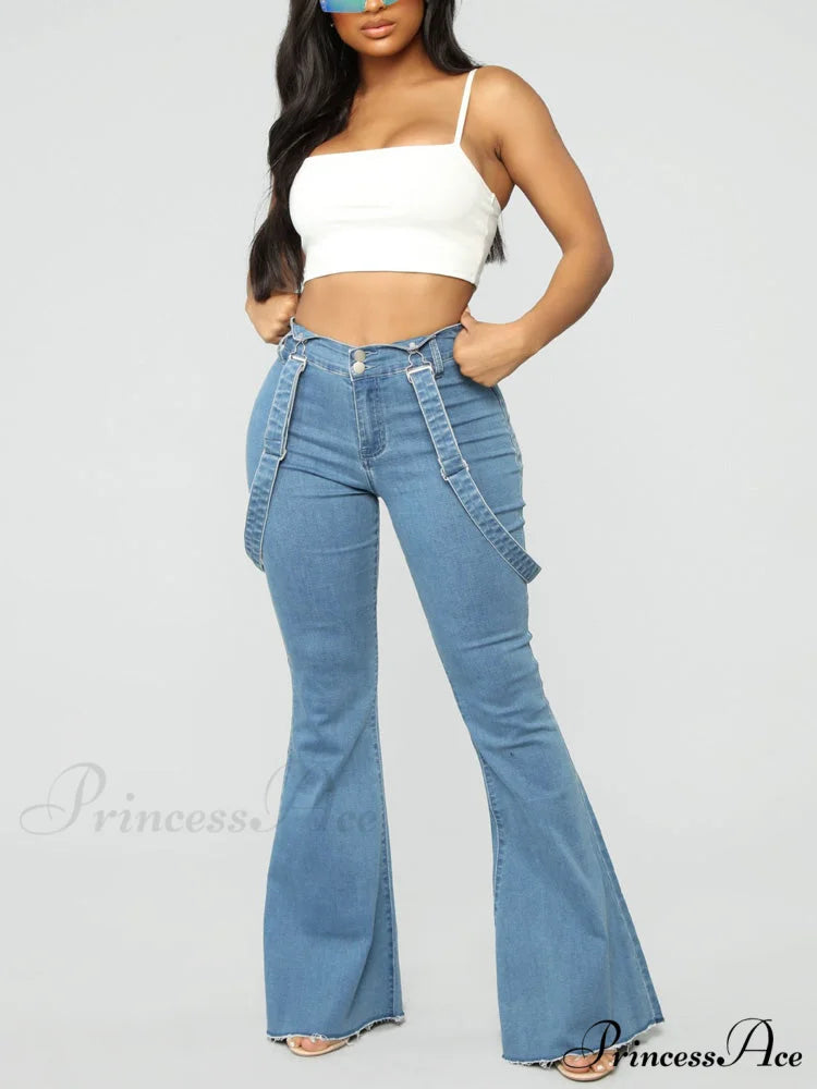 Denim Cutout Graceful Bodycon Mini Dress