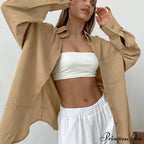 Dense Baggy Cotton Top Graceful Fall Top