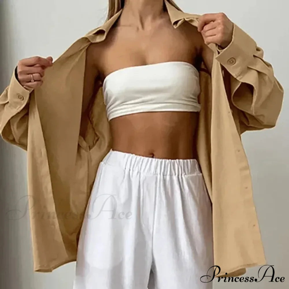 Dense Baggy Cotton Top Graceful Fall Top