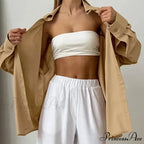 Dense Baggy Cotton Top Graceful Fall Top