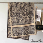 Dense Wool Blanket Winter Scarf