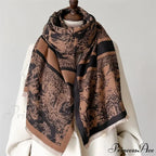 Dense Wool Blanket Winter Scarf