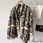 Dense Wool Blanket Winter Scarf