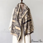 Dense Wool Blanket Winter Scarf
