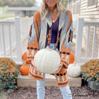 Design Geometric Cardigan