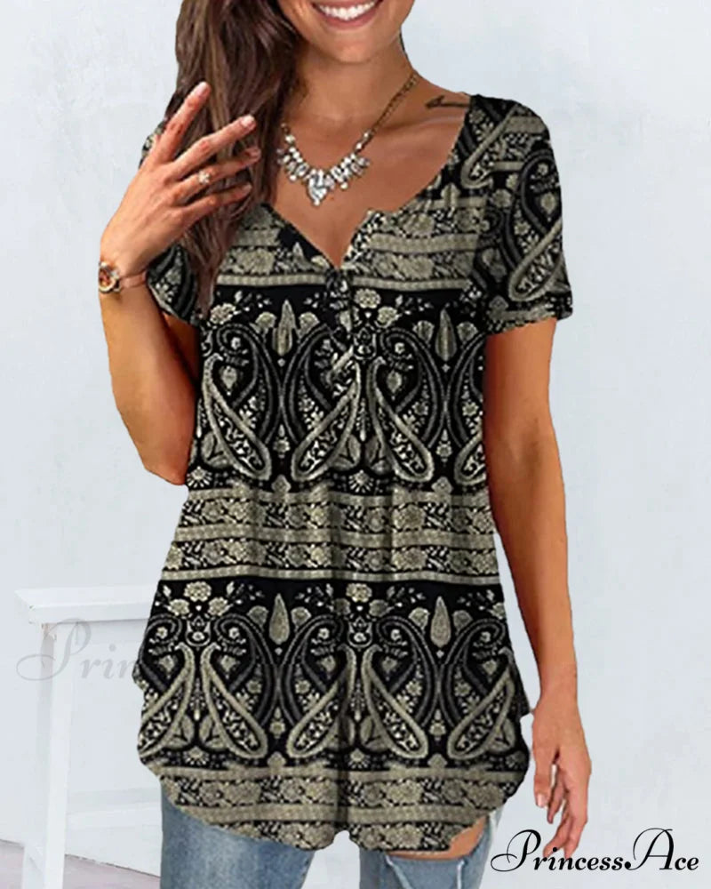 Design Graphic Loose Fit T-Shirt