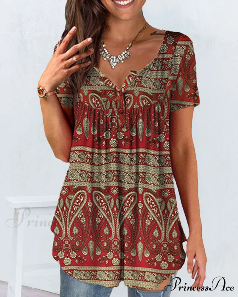 Design Graphic Loose Fit T-Shirt