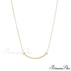 Designable Unique Smile Line Necklaces