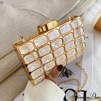 Designer Evening Clutch Wristlet