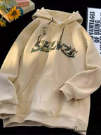 Disguise Correspondence Print Rebel Y2K Hoodie