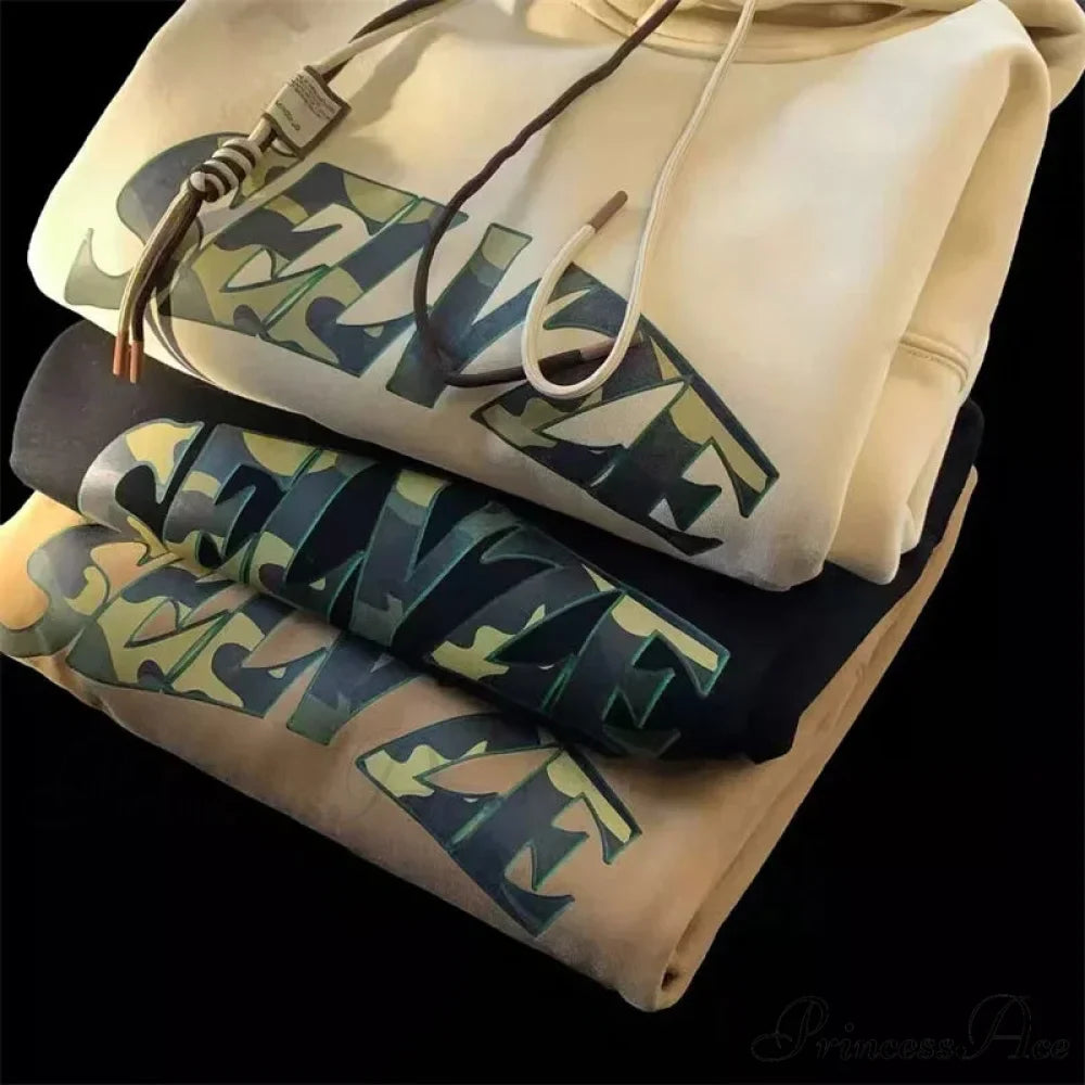 Disguise Correspondence Print Rebel Y2K Hoodie