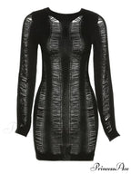 Distressed High Graceful Waist Ripped Jeans