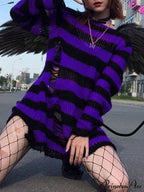 Distressed Star Embroidery Trendy Mini Denim Skirt