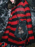 Distressed Star Embroidery Trendy Mini Denim Skirt