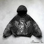 Divine Design Print Hoodie