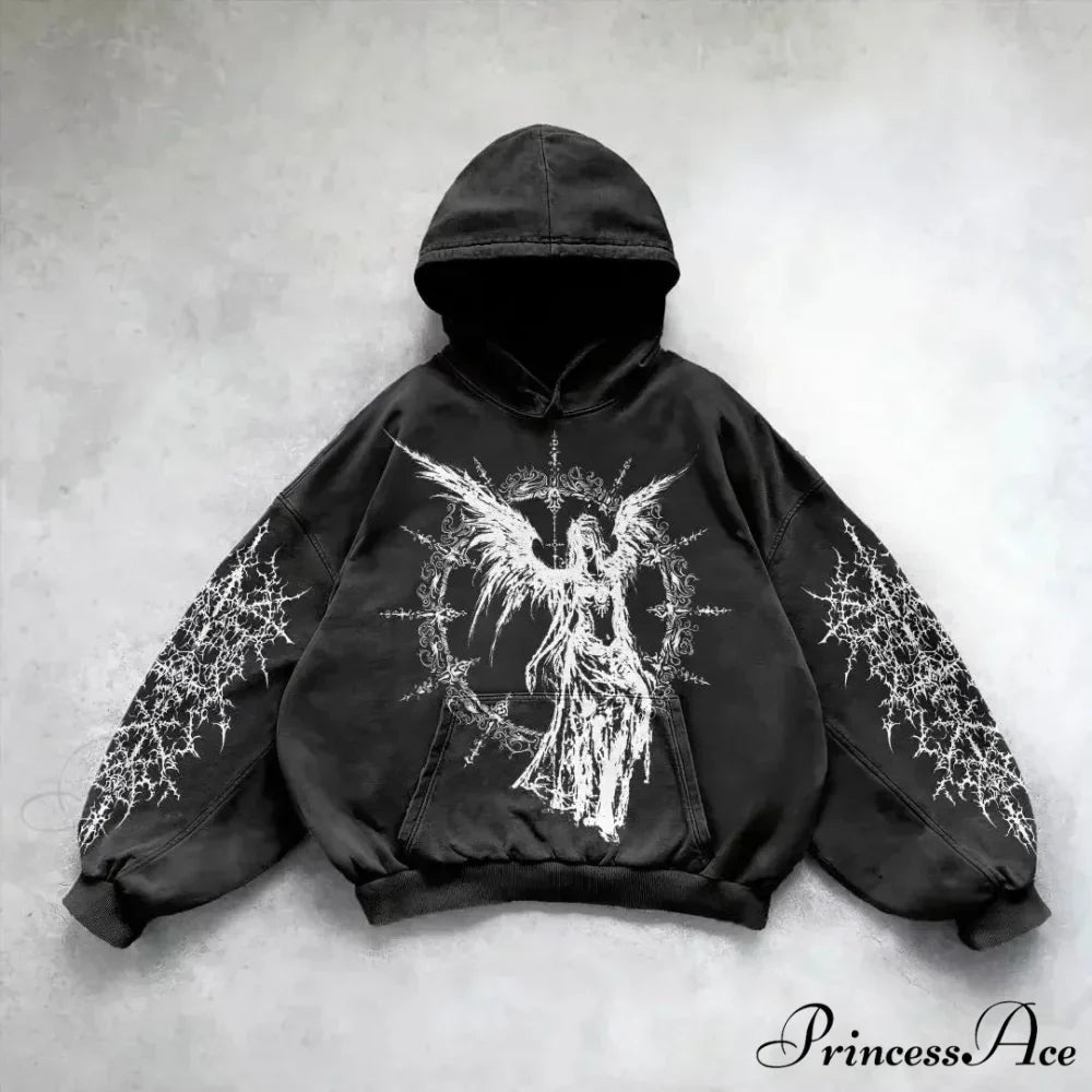 Divine Design Print Hoodie