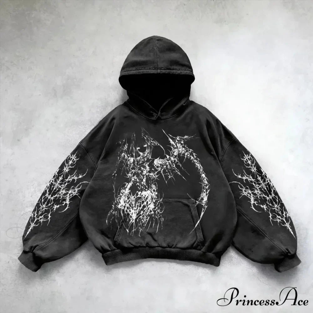 Divine Design Print Hoodie
