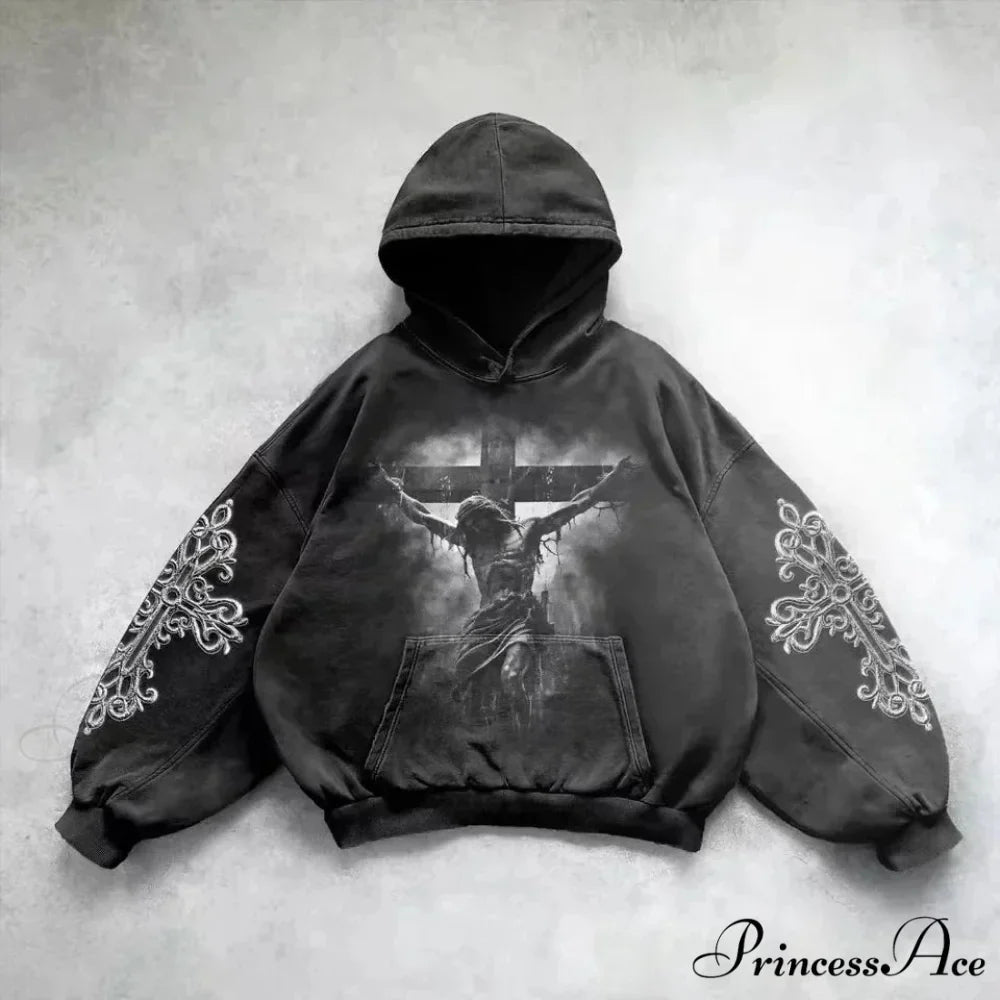 Divine Design Print Hoodie
