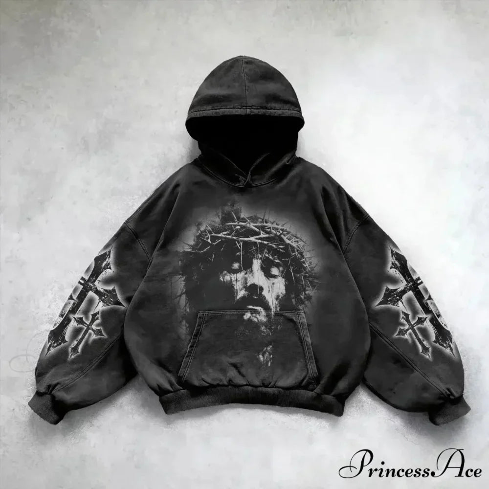 Divine Design Print Hoodie