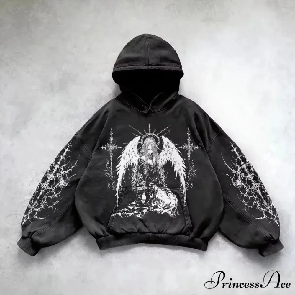 Divine Design Print Hoodie