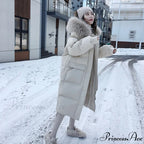 Double Sided Down Long Coat