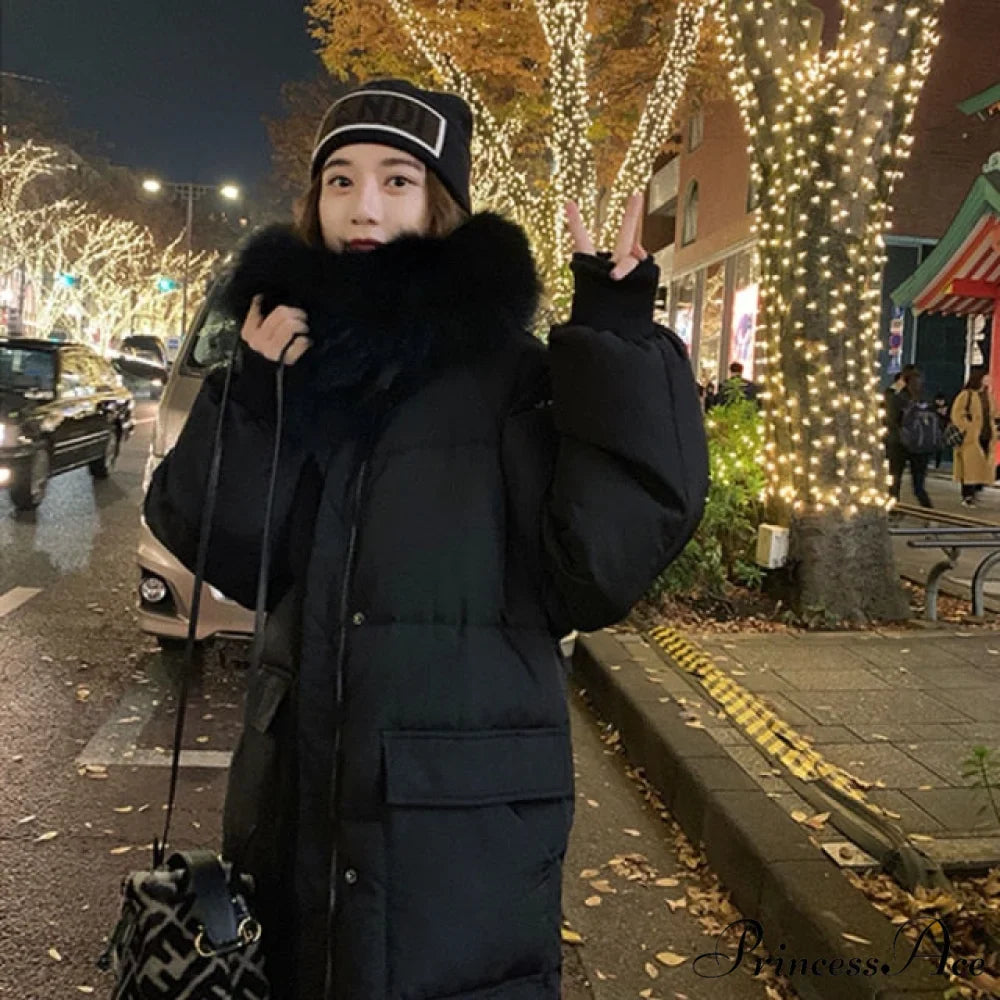 Double Sided Down Long Coat