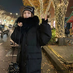 Double Sided Down Long Coat