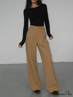 Double Sided Keyhole Trendy Rib Long Sleeve Shirt