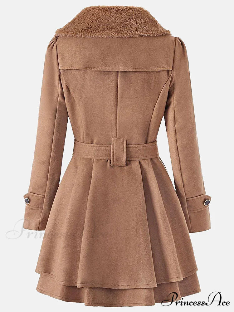 Double V Neck Trendy Contrast Mesh Midi Dress