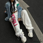 Drawn Drawcord Sporty Informal Trousers