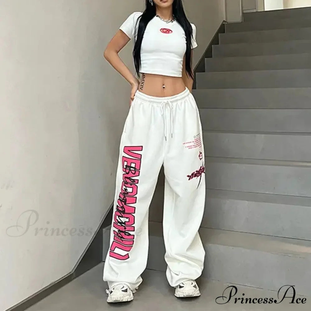 Drawn Drawcord Sporty Informal Trousers