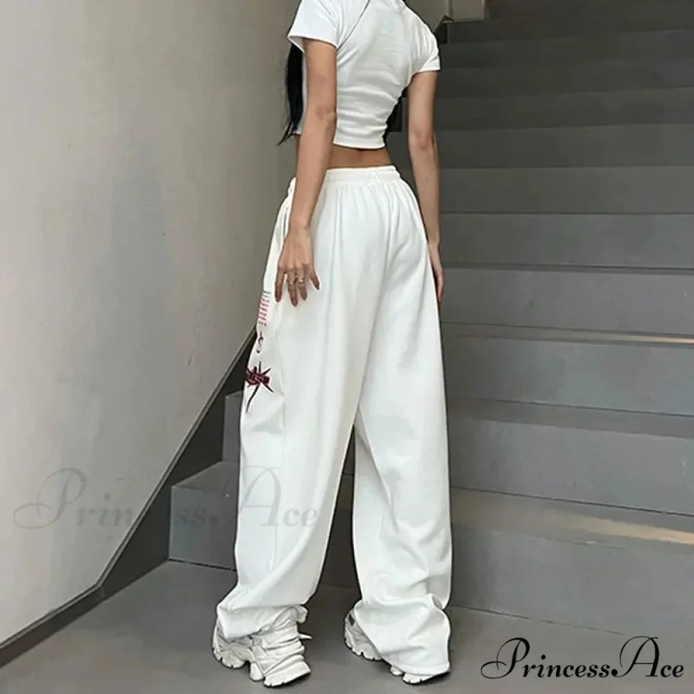 Drawn Drawcord Sporty Informal Trousers