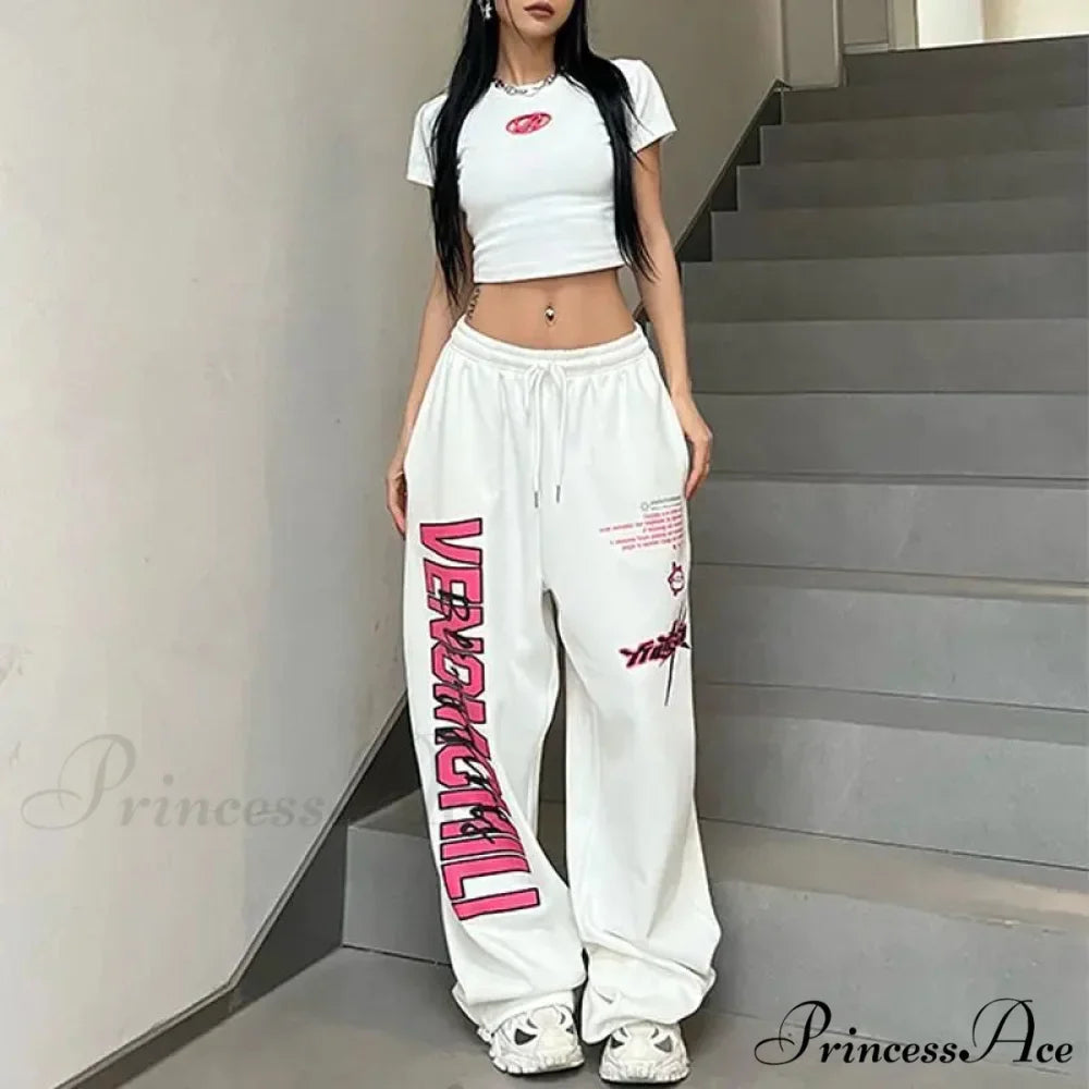 Drawn Drawcord Sporty Informal Trousers