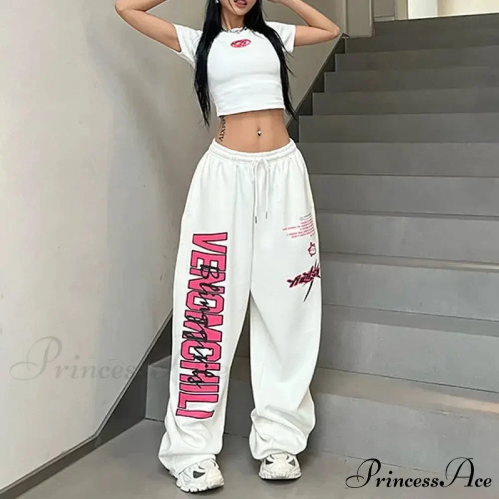 Drawn Drawcord Sporty Informal Trousers