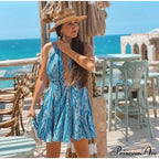 Dress Attractive Off-Shoulder Boho Mini Dress