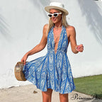 Dress Attractive Off-Shoulder Boho Mini Dress