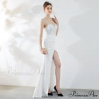 Dulce Hot Stone Charming Sling Long Dress