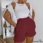 Durable Broad Leg Slant Pocket Short