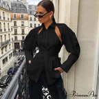 Durable Collar Single Buttoned Ivory Top