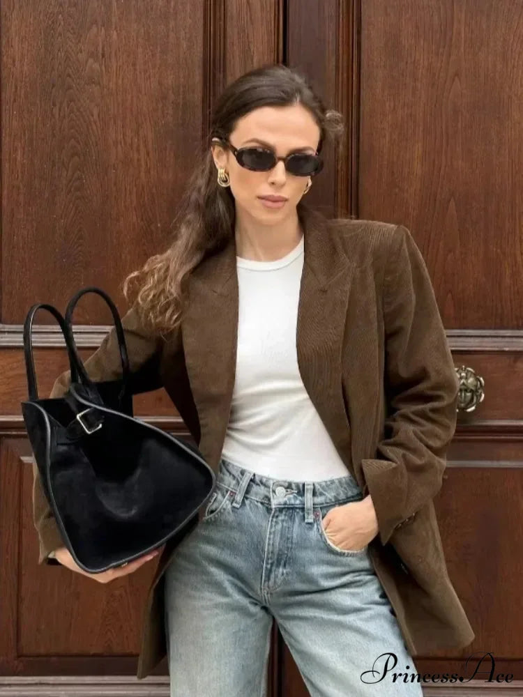 Durable Collar Suede Leather Jacket