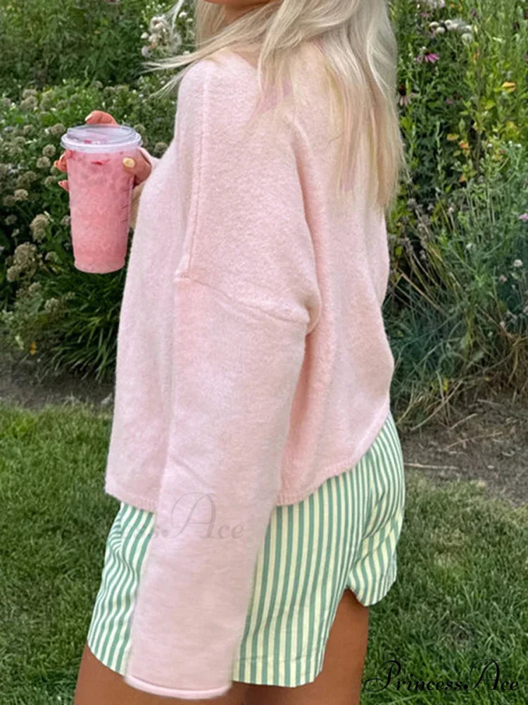 Durable Comfortable Button-front Knit Cardigan