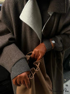 Durable Cozy Collar Woolen Jacket