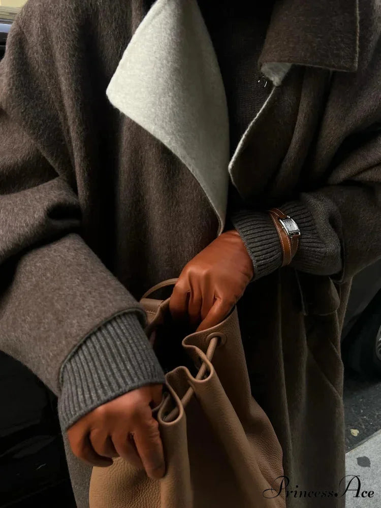 Durable Cozy Collar Woolen Jacket